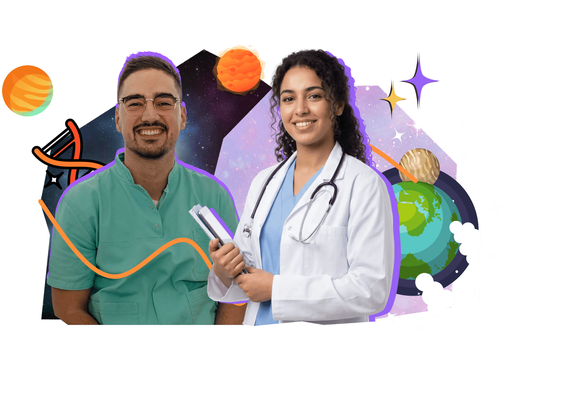 Étudiants préparant le concours de Médecine avec prepX